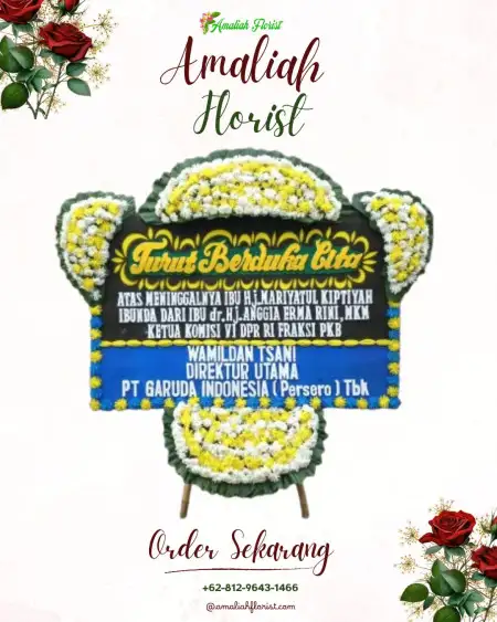 Papan Bunga Duka Pantai Harapanjaya